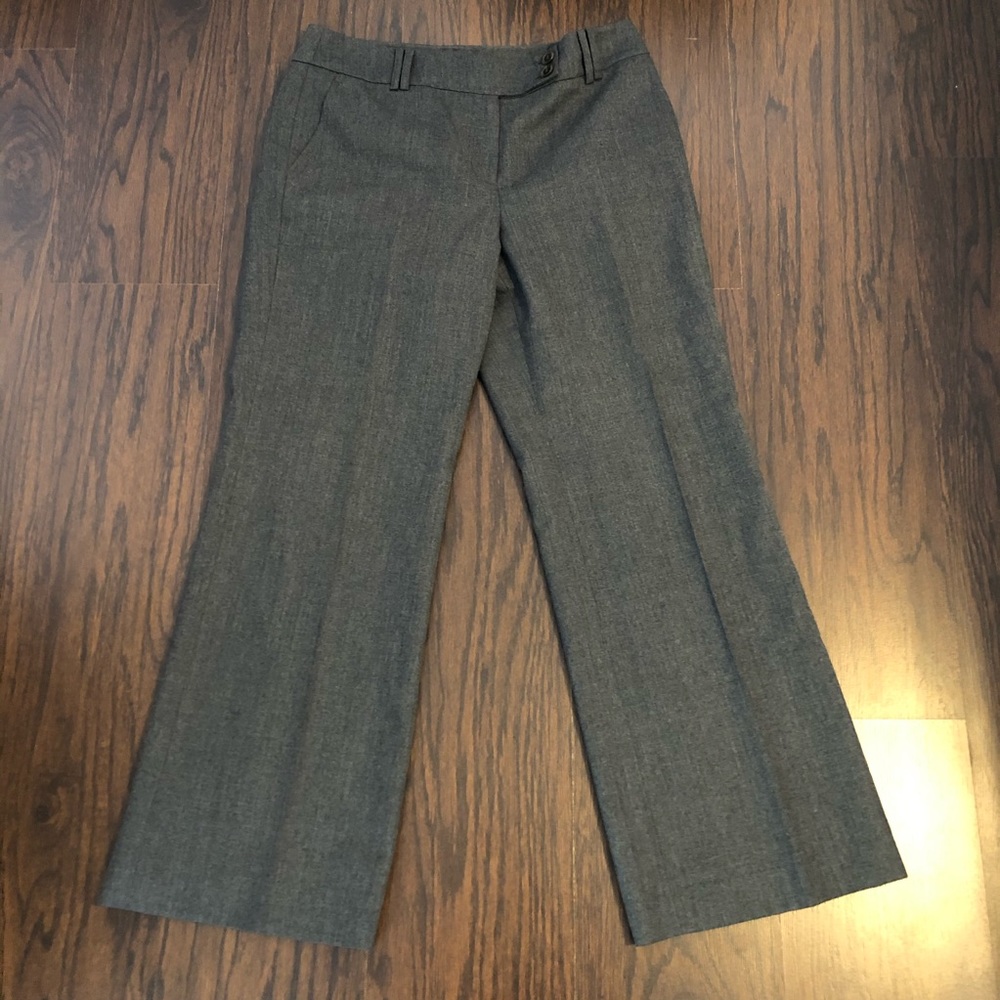 Ann Taylor Loft Pants Ann wool gray size 8